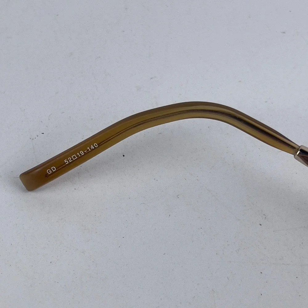 Saki By Modo 804 Women's Eyeglasses Frame Brown Plastic Half Rim 52-19-140‎ mm